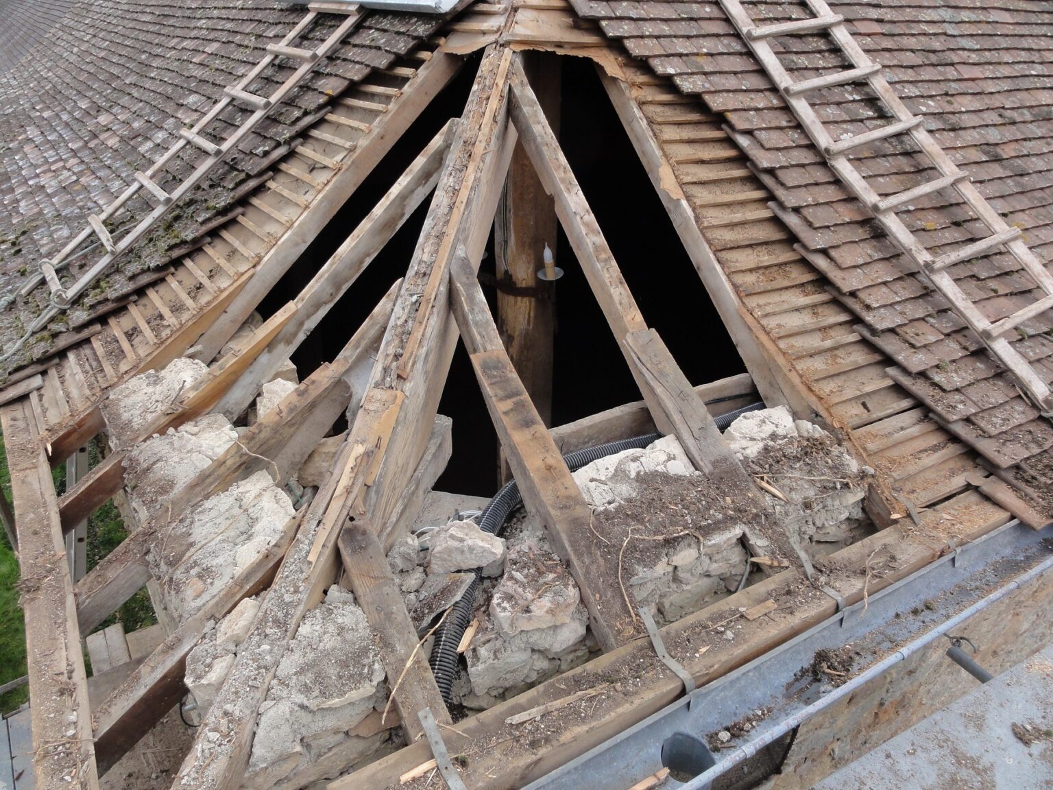 Rénovation maçonnerie avec réparation