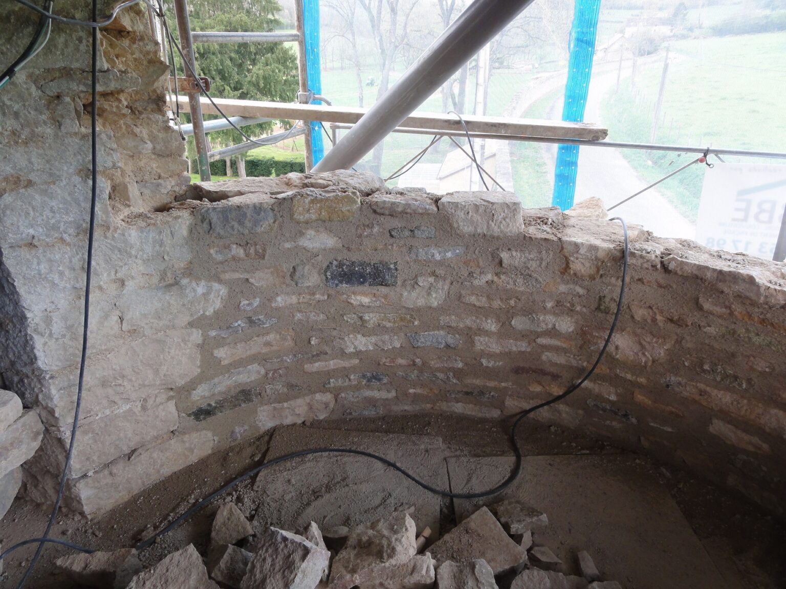 Rénovation maçonnerie avec réparation