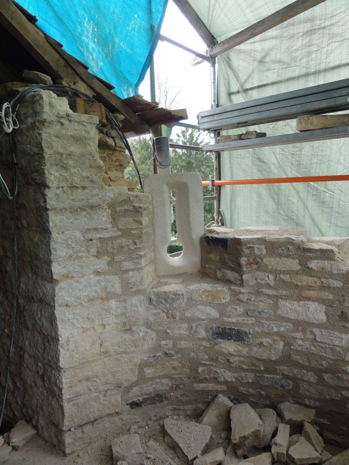 Rénovation maçonnerie avec réparation