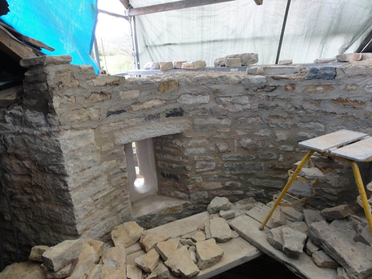 Rénovation maçonnerie avec réparation