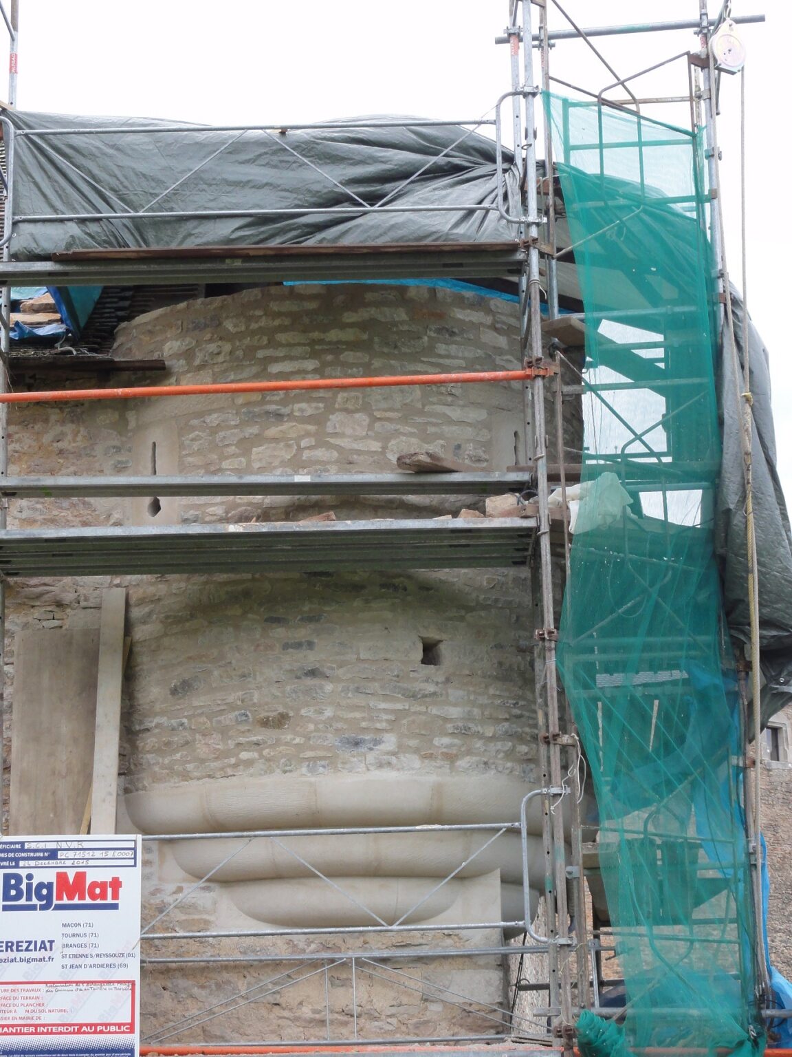 Rénovation maçonnerie avec réparation